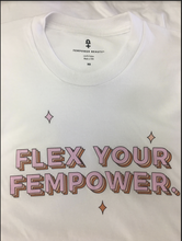 Load image into Gallery viewer, Flex Your Fempower T-shirt